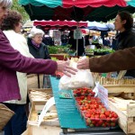 Local tradition to offer strawbs to itinerant monks